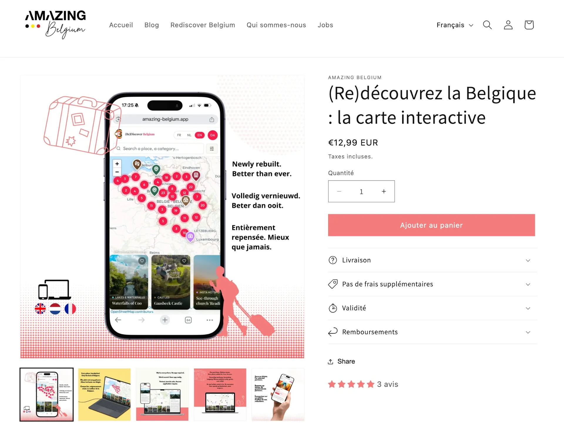 Aperçu du projet Gestion Shopify